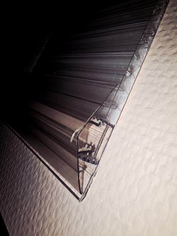 З'єднувальний роз'ємний профіль кришка+база  8-10мм сірий 6000