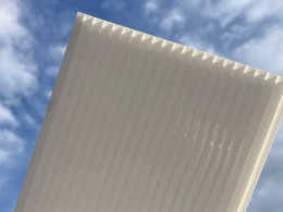 Сотовий полікарбонат "Balkan Plastics" Standart Europe 8мм опал 2100*6000