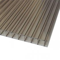 Cотовий полікарбонат  "Balkan Plastics" Standart Europe 8мм сірий 2100x6000